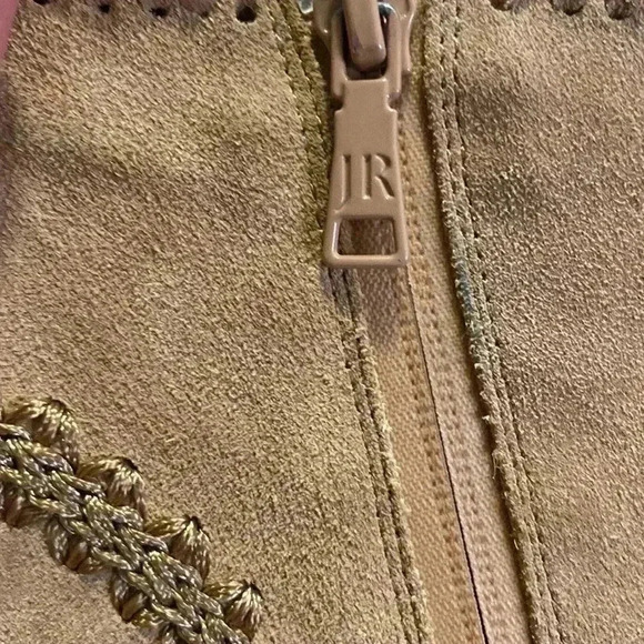 Women’s Jack Rogers Gemma Tan Suede booties - Picture 6 of 8